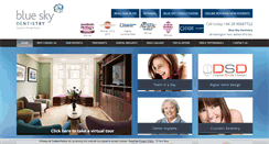 Desktop Screenshot of blueskydentist.com